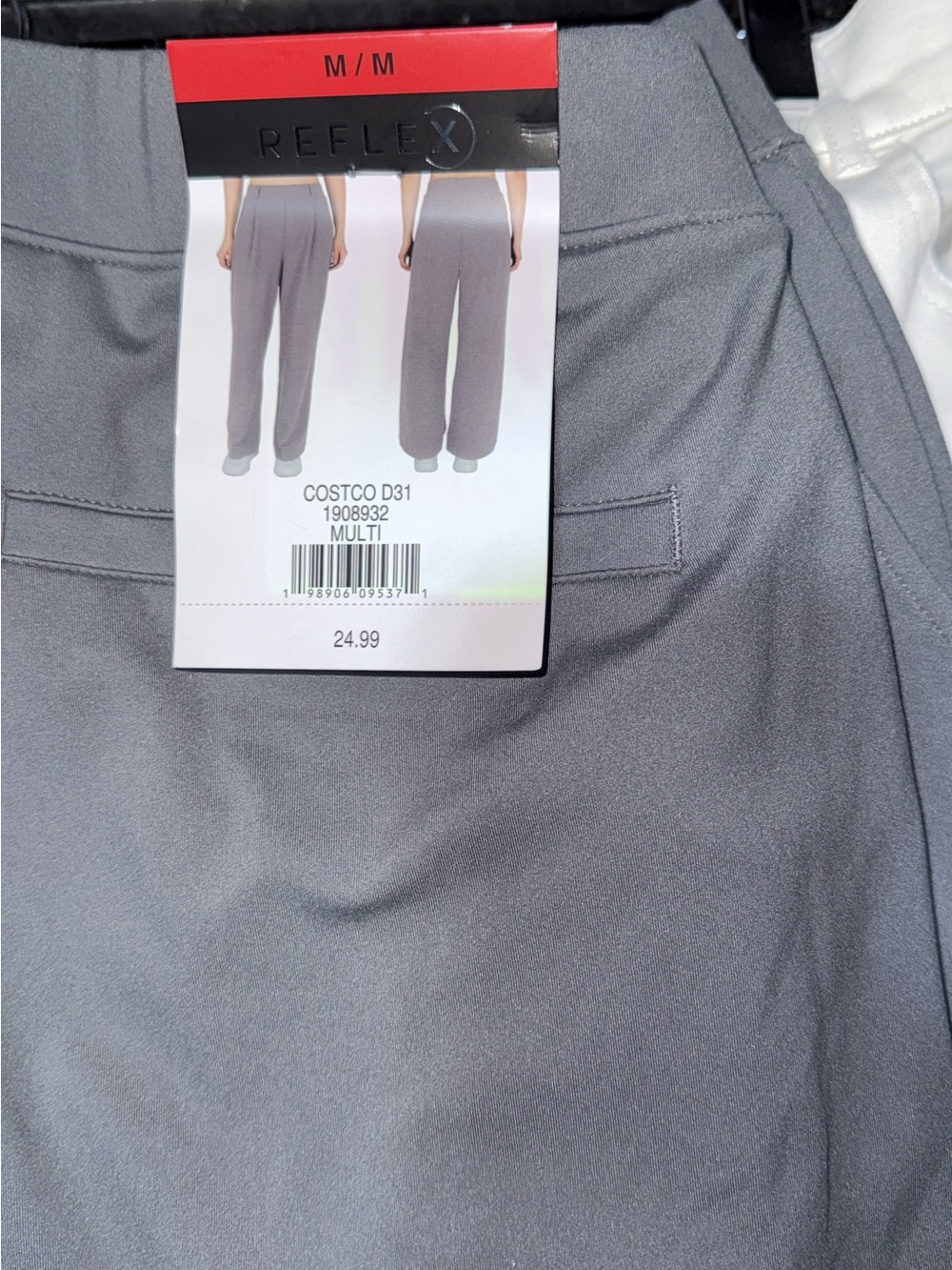 Reflex Men’s Gray Straight-Leg Pants